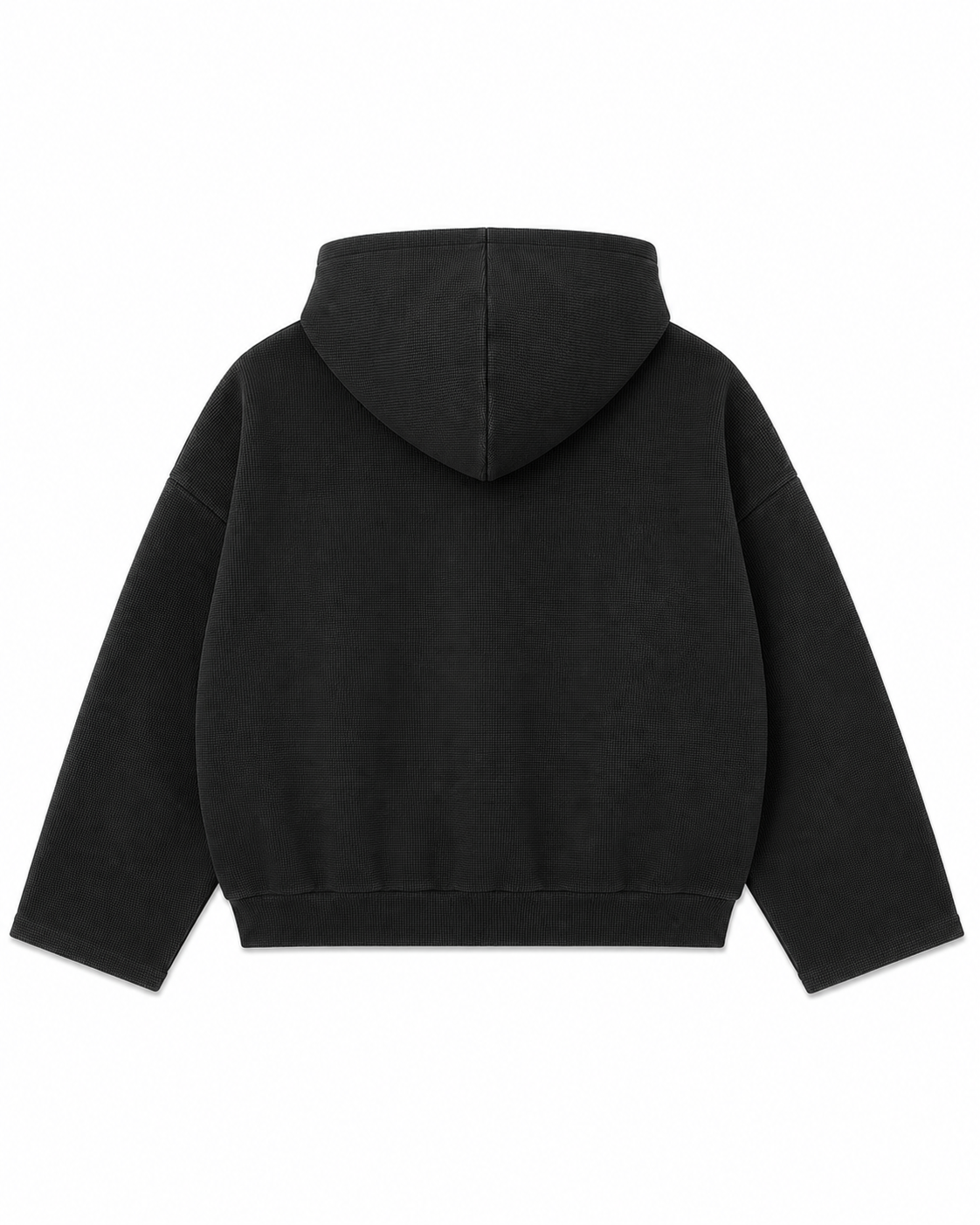 WAFFLE ZIP-UP